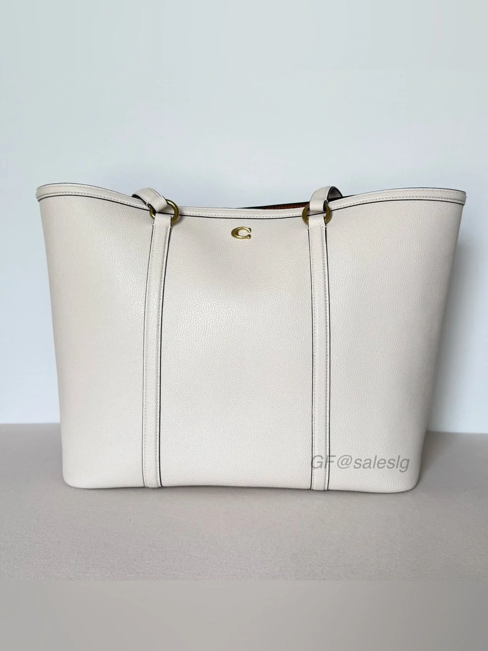 NWT Coach Legacy Tote CU056 chalk Fits 15